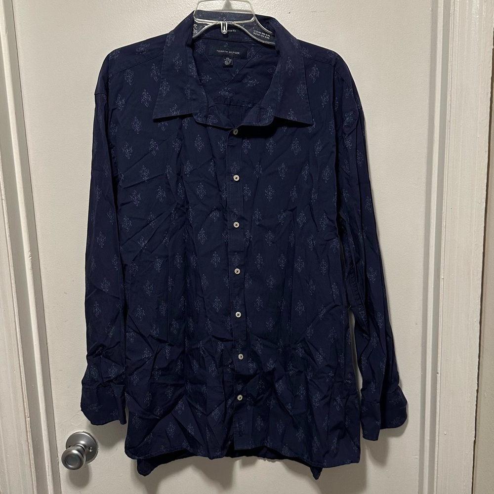 Tommy Hilfiger Mens Long sleeve button down